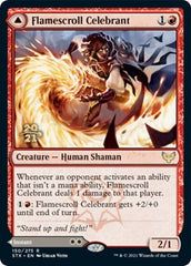 Flamescroll Celebrant // Revel in Silence [Strixhaven: School of Mages Prerelease Promos] | Total Play
