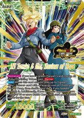 Trunks & Mai // SS Trunks & Mai, Saviors of Hope (2023 Worlds ZENKAI 06 Leader Set) (BT23-071) [Tournament Promotion Cards] | Total Play