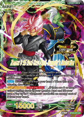 Zamasu & Goku Black // Zamasu & SS Rose Goku Black, Humanity's Destruction (2023 Worlds ZENKAI 06 Leader Set) (BT23-072) [Tournament Promotion Cards] | Total Play