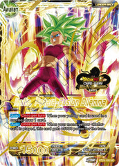 Kale & Caulifla // Kefla, Potara-Fusion Dilemma (2023 Worlds ZENKAI 06 Leader Set) (BT23-100) [Tournament Promotion Cards] | Total Play