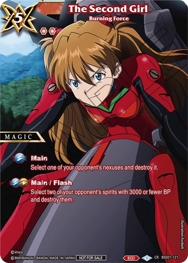 The Second Girl - Burning Force (BSS01-121) [Battle Spirits Saga Promo Cards] | Total Play