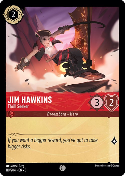 Jim Hawkins - Thrill Seeker (110/204) [Into the Inklands] | Total Play