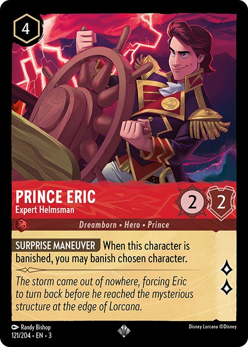 Prince Eric - Expert Helmsman (121/204) [Into the Inklands] | Total Play