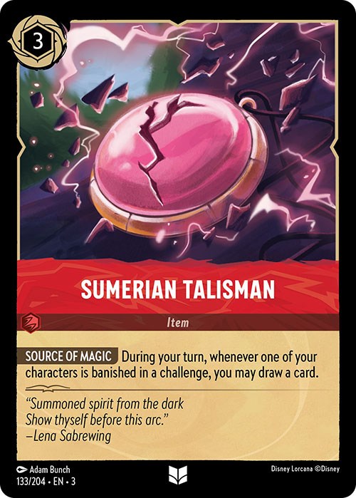 Sumerian Talisman (133/204) [Into the Inklands] | Total Play