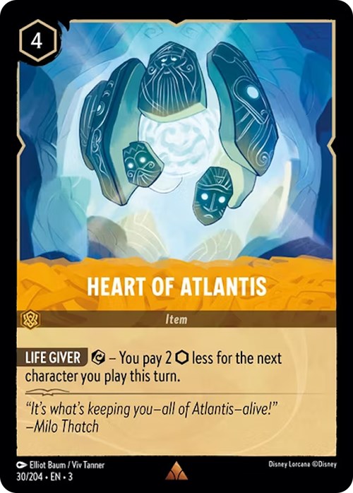Heart of Atlantis (30/204) [Into the Inklands] | Total Play