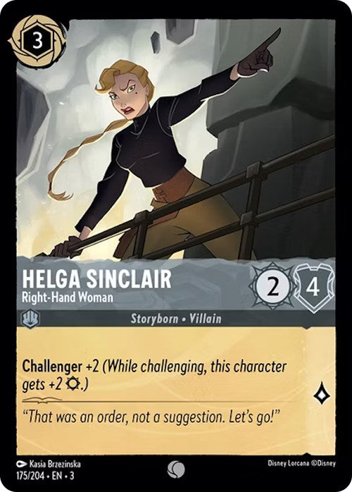 Helga Sinclair - Right-Hand Woman (175/204) [Into the Inklands] | Total Play