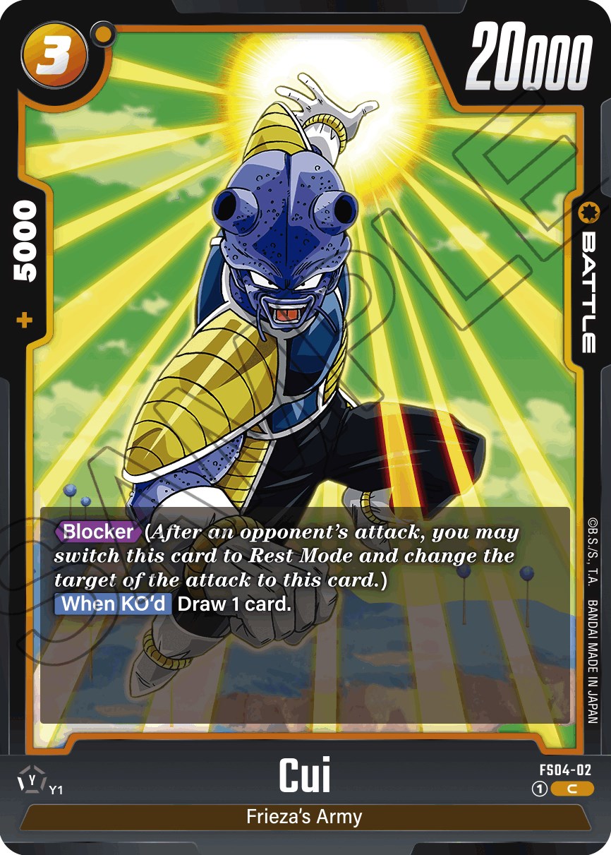 Cui [Starter Deck: Frieza] | Total Play