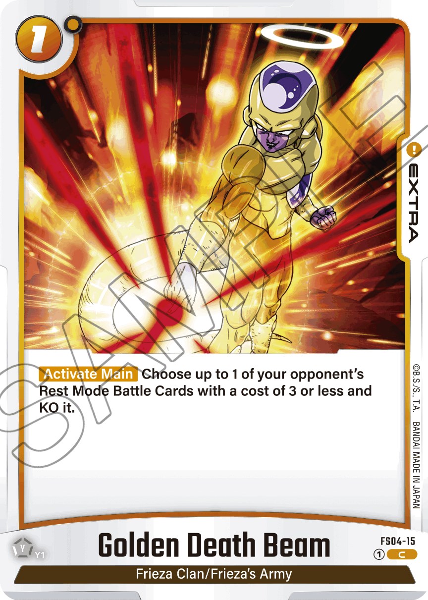 Golden Death Beam [Starter Deck: Frieza] | Total Play