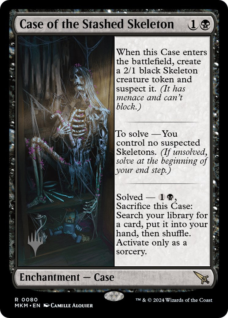 Case of the Stashed Skeleton (Promo Pack) [Murders at Karlov Manor Promos] | Total Play