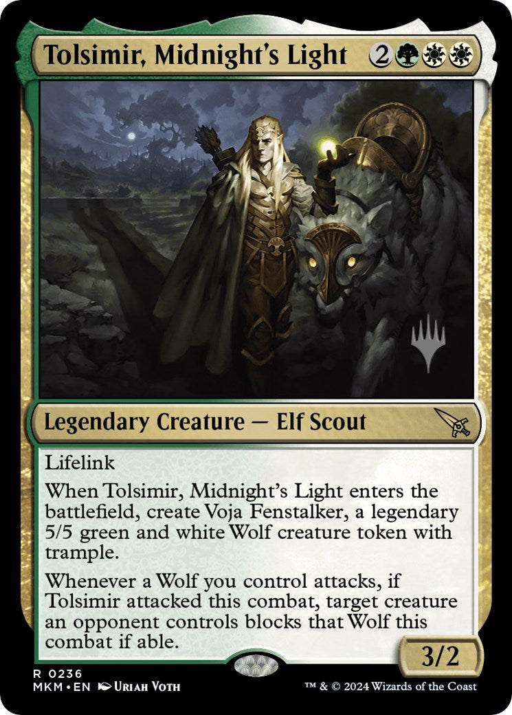 Tolsimir, Midnight's Light (Promo Pack) [Murders at Karlov Manor Promos] | Total Play