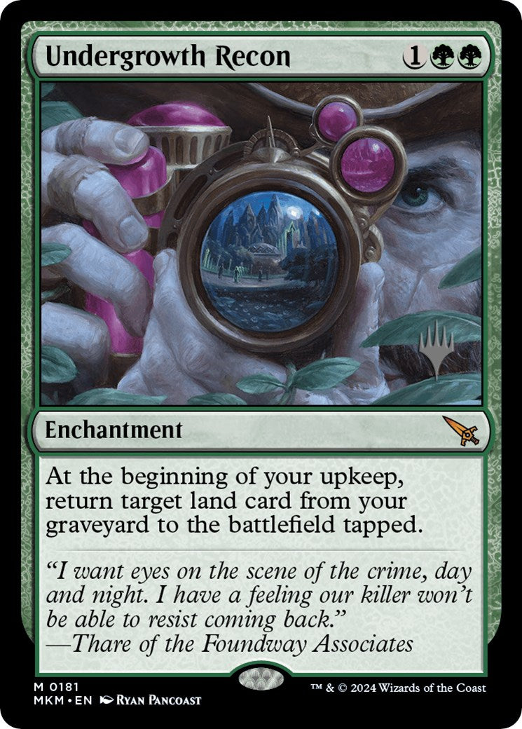Undergrowth Recon (Promo Pack) [Murders at Karlov Manor Promos] | Total Play