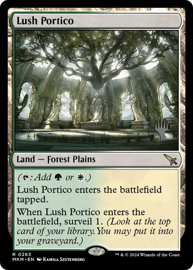 Lush Portico (Promo Pack) [Murders at Karlov Manor Promos] | Total Play