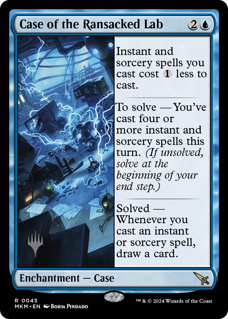 Case of the Ransacked Lab (Promo Pack) [Murders at Karlov Manor Promos] | Total Play