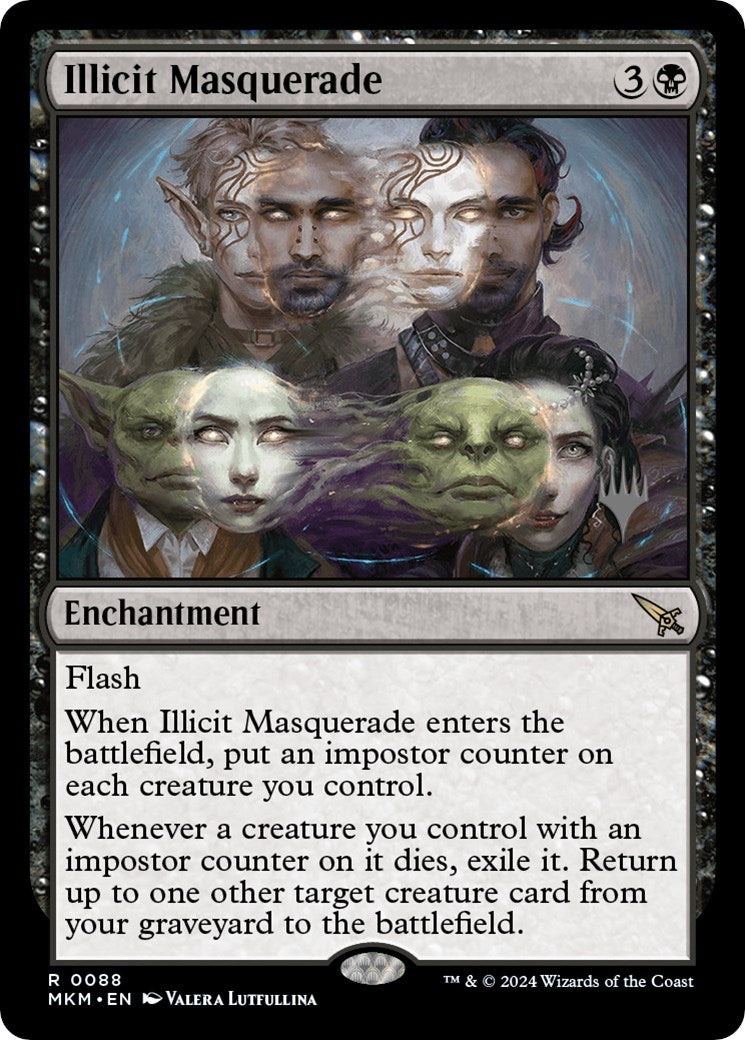 Illicit Masquerade (Promo Pack) [Murders at Karlov Manor Promos] | Total Play