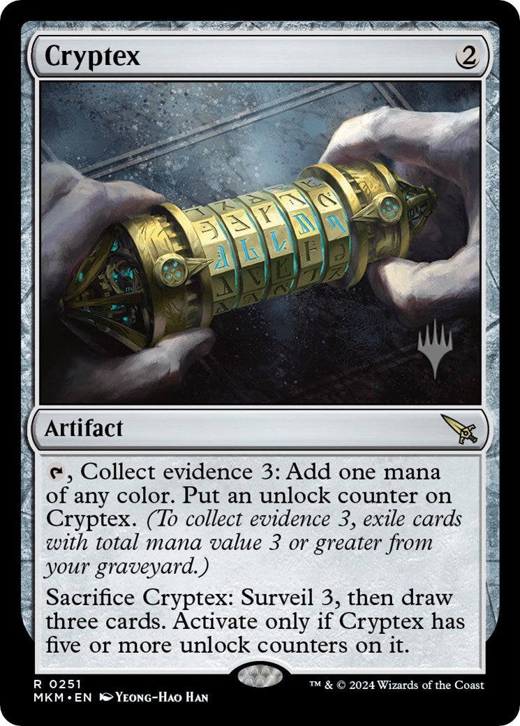 Cryptex (Promo Pack) [Murders at Karlov Manor Promos] | Total Play