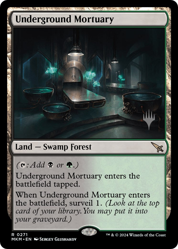 Underground Mortuary (Promo Pack) [Murders at Karlov Manor Promos] | Total Play