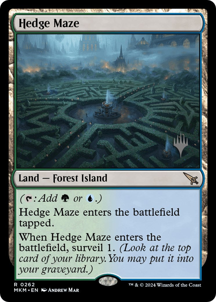 Hedge Maze (Promo Pack) [Murders at Karlov Manor Promos] | Total Play