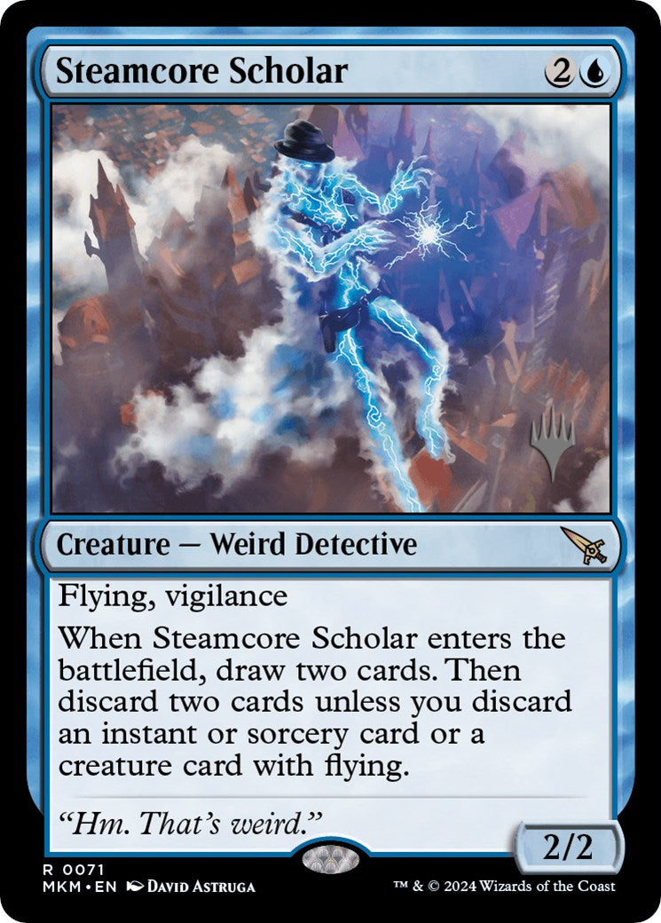 Steamcore Scholar (Promo Pack) [Murders at Karlov Manor Promos] | Total Play