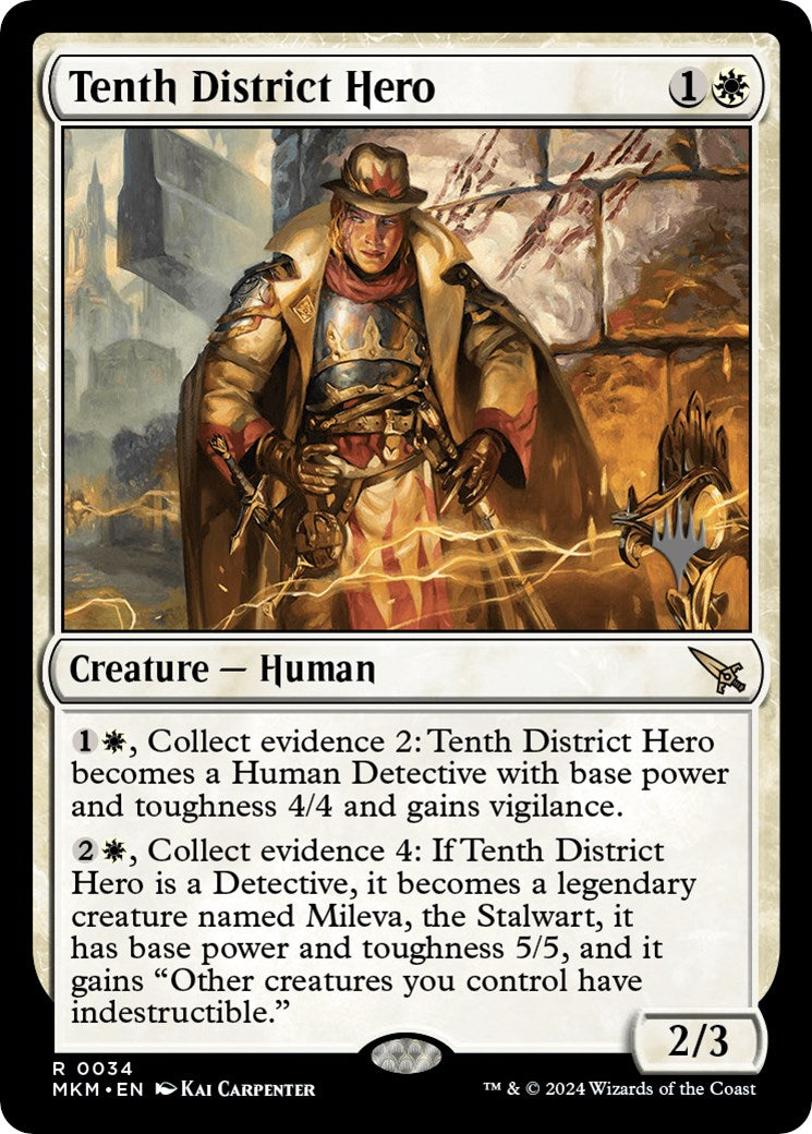 Tenth District Hero (Promo Pack) [Murders at Karlov Manor Promos] | Total Play