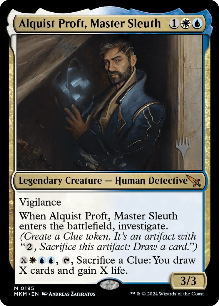 Alquist Proft, Master Sleuth (Promo Pack) [Murders at Karlov Manor Promos] | Total Play