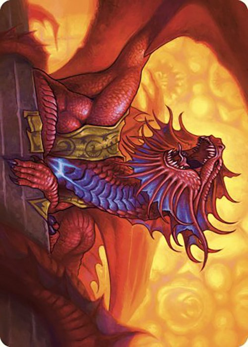Niv-Mizzet, Guildpact Art Card (44/49) [Murders at Karlov Manor Art Series] | Total Play