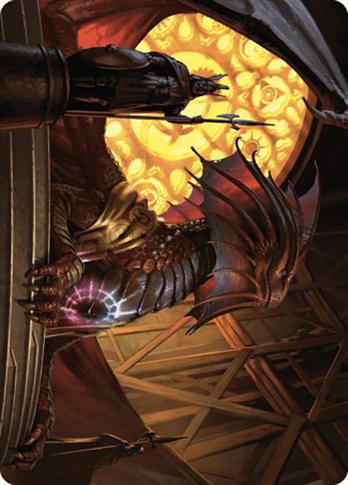 Niv-Mizzet, Guildpact Art Card (21/49) [Murders at Karlov Manor Art Series] | Total Play