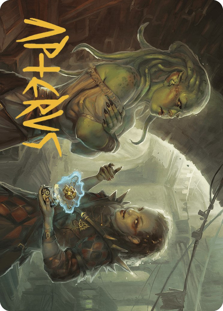 Extract a Confession Art Card (Gold-Stamped Signature) [Murders at Karlov Manor Art Series] | Total Play