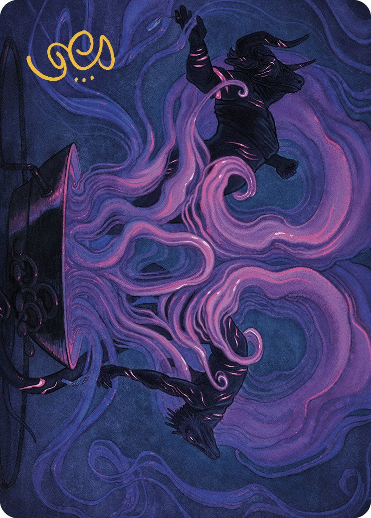 Macabre Reconstruction Art Card (Gold-Stamped Signature) [Murders at Karlov Manor Art Series] | Total Play