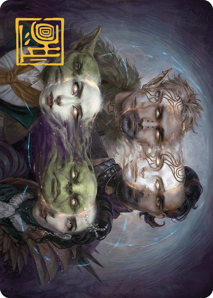 Illicit Masquerade Art Card (Gold-Stamped Signature) [Murders at Karlov Manor Art Series] | Total Play