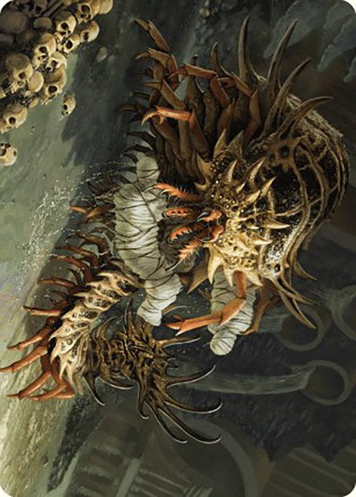 Rot Farm Mortipede Art Card [Murders at Karlov Manor Art Series] | Total Play