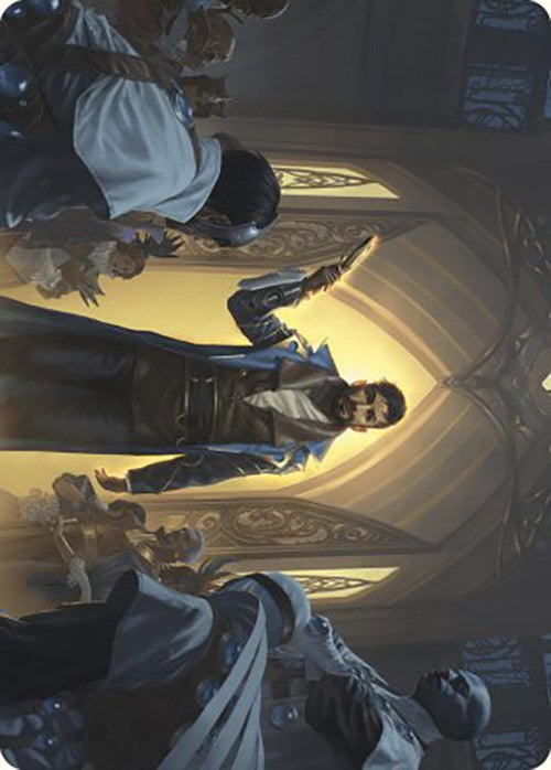Auspicious Arrival Art Card [Murders at Karlov Manor Art Series] | Total Play