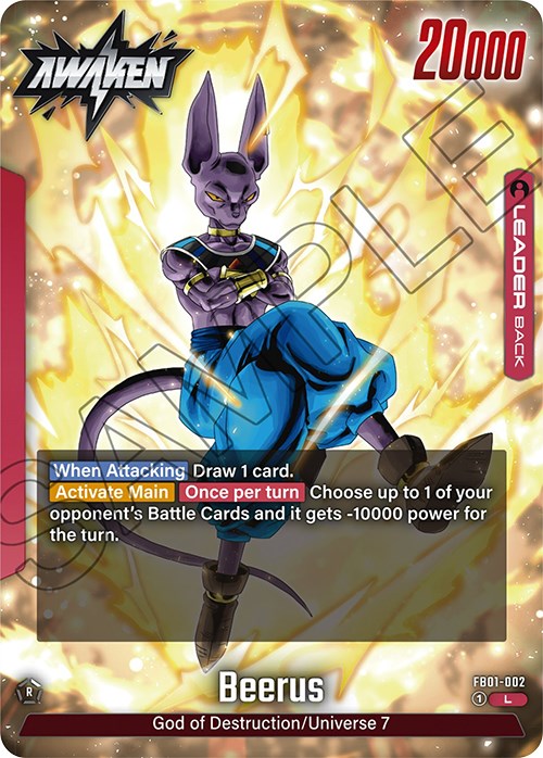 Beerus (FB01-002) [Awakened Pulse] | Total Play