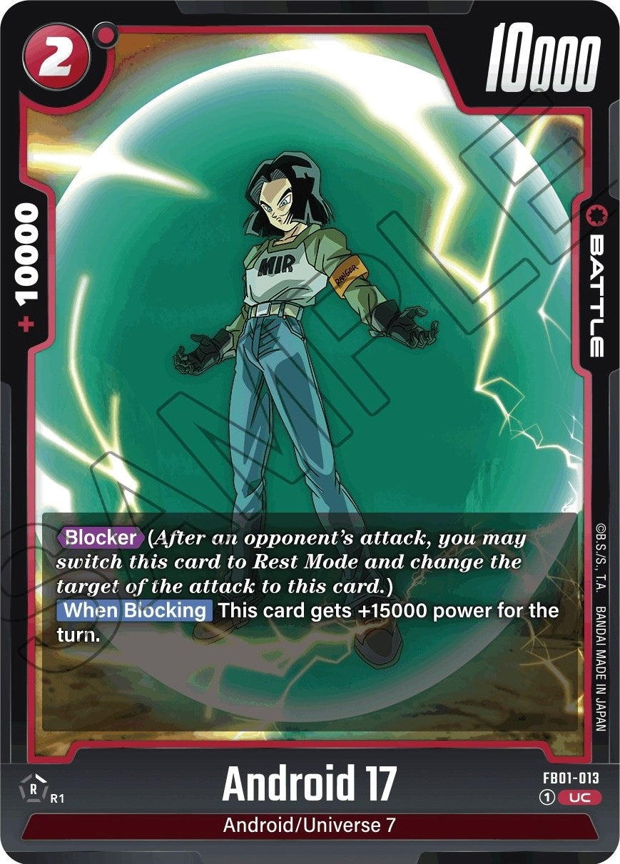 Android 17 (FB01-013) [Awakened Pulse] | Total Play