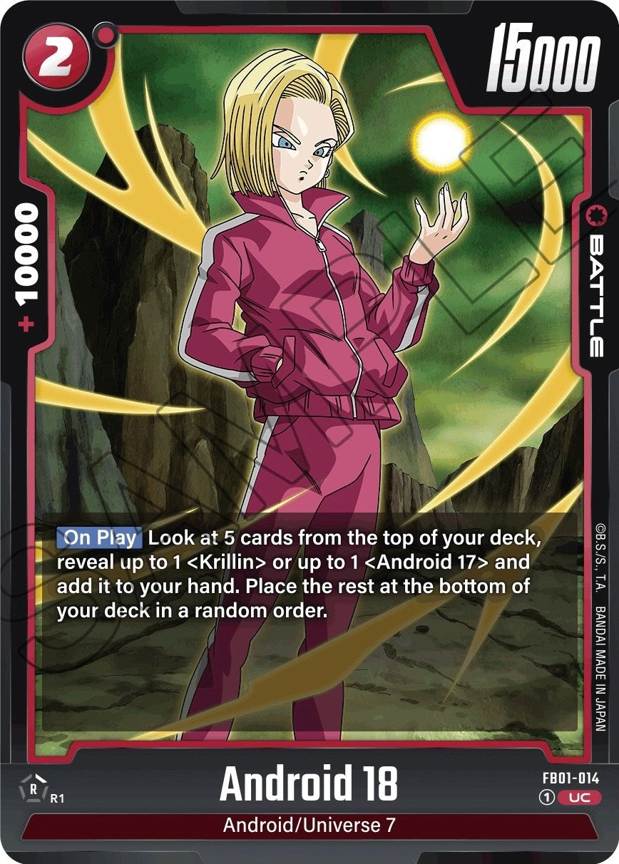 Android 18 (FB01-014) [Awakened Pulse] | Total Play