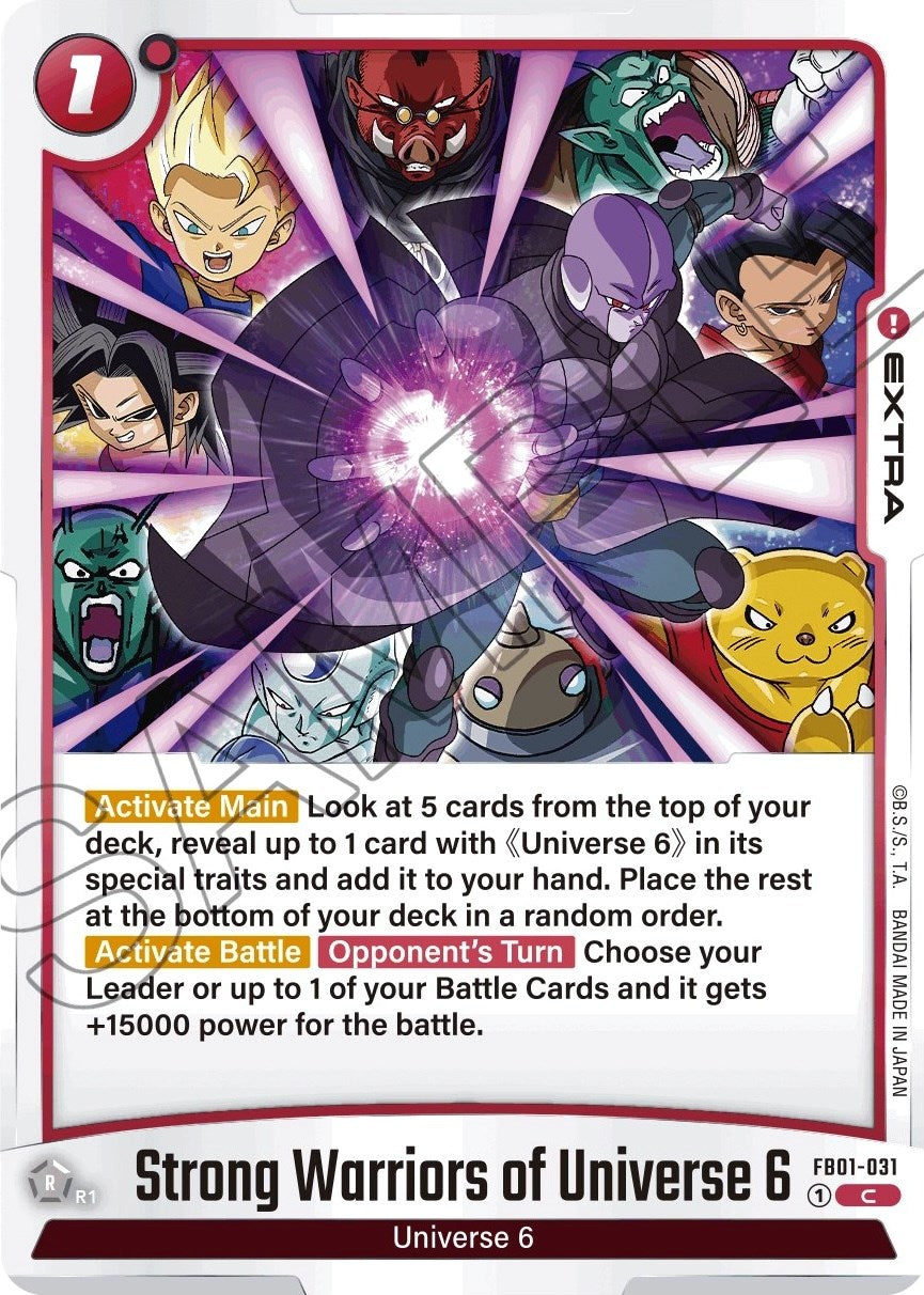 Strong Warriors of Universe 6 [Awakened Pulse] | Total Play