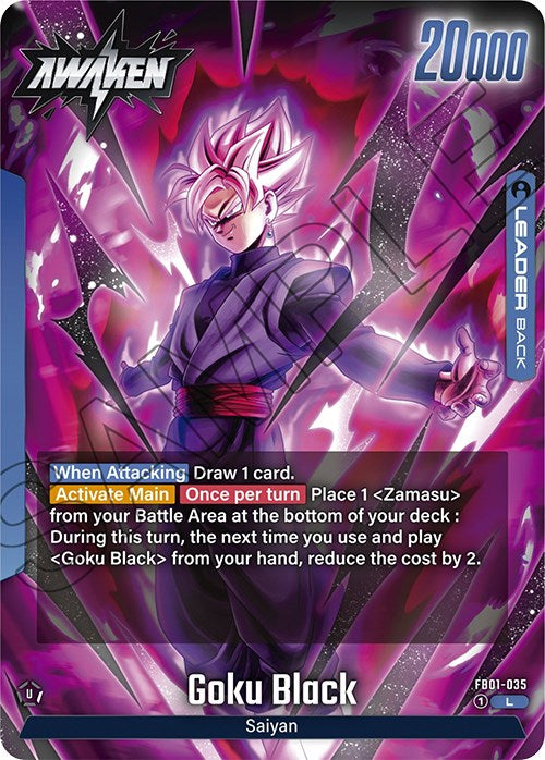 Goku Black (FB01-035) [Awakened Pulse] | Total Play
