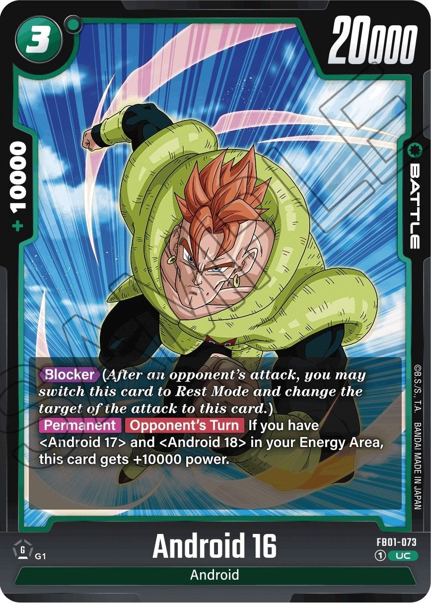 Android 16 (FB01-073) [Awakened Pulse] | Total Play