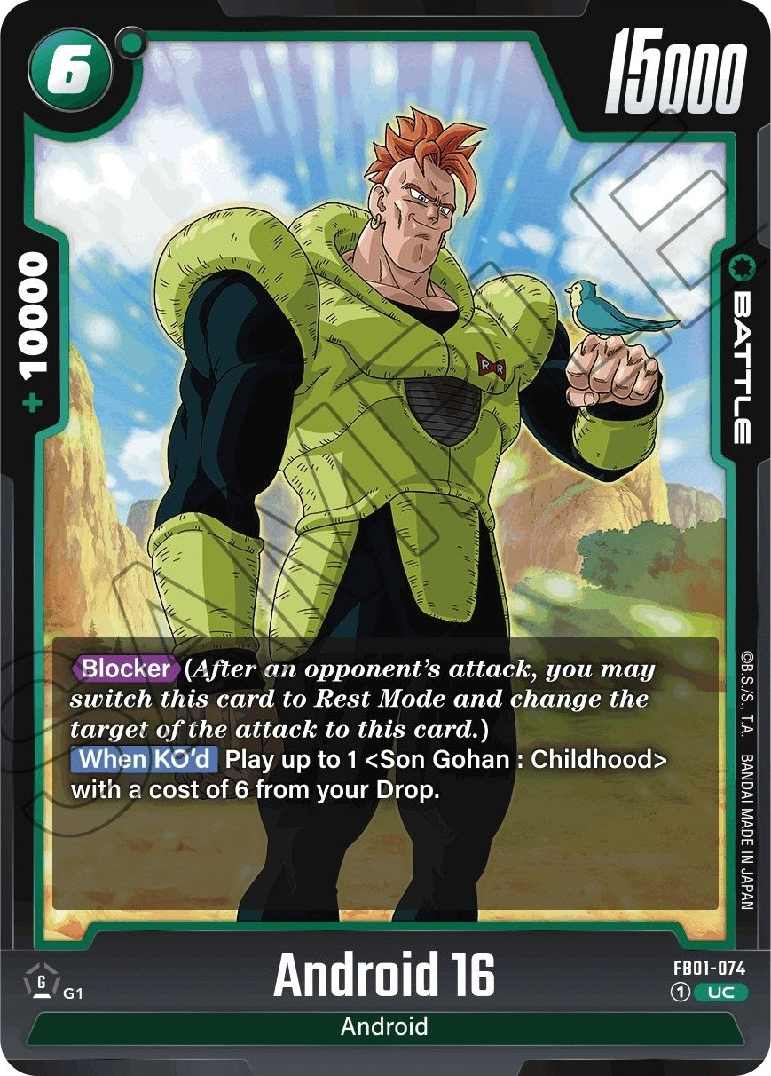 Android 16 (FB01-074) [Awakened Pulse] | Total Play