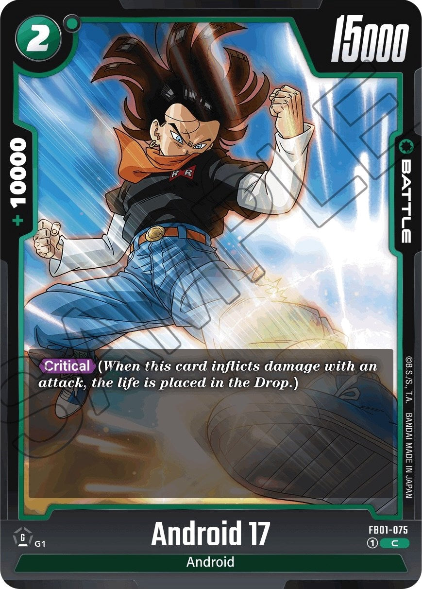 Android 17 (FB01-075) [Awakened Pulse] | Total Play