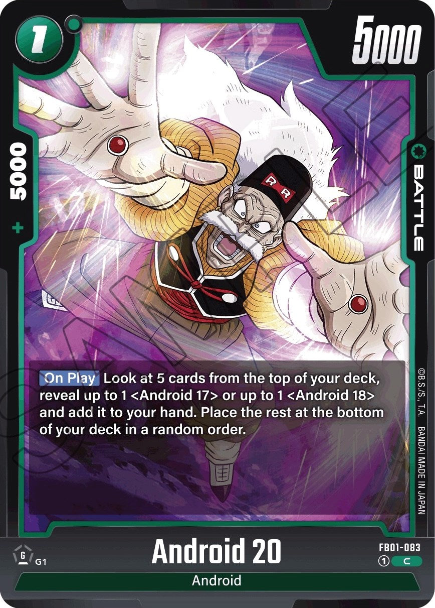 Android 20 (FB01-083) [Awakened Pulse] | Total Play