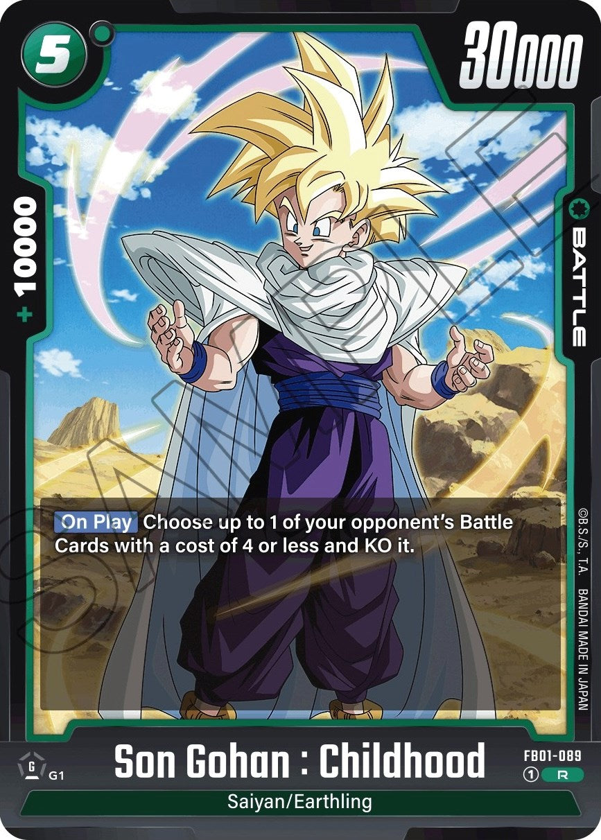 Son Gohan : Childhood (FB01-089) [Awakened Pulse] | Total Play