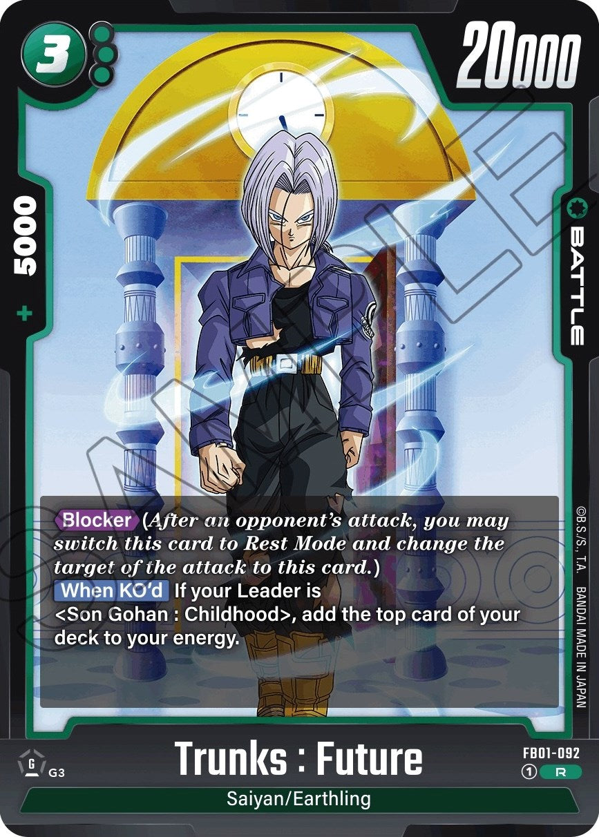 Trunks : Future (FB01-092) [Awakened Pulse] | Total Play
