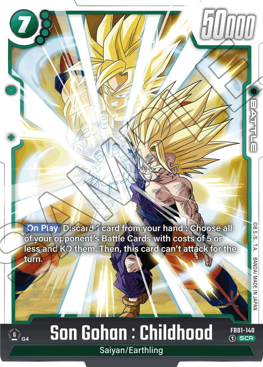 Son Gohan : Childhood (FB01-140) [Awakened Pulse] | Total Play