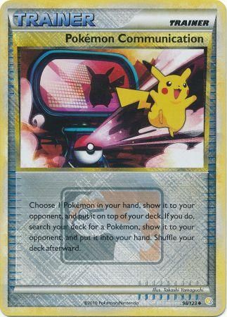 Pokemon Communication (98/123) (League Promo) [HeartGold & SoulSilver: Base Set] | Total Play