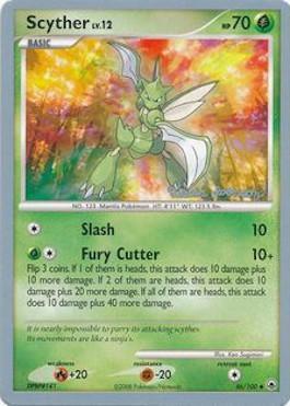 Scyther LV.12 (46/100) (Intimidation - Tristan Robinson) [World Championships 2008] | Total Play