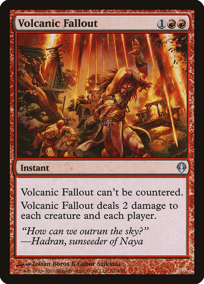 Volcanic Fallout [Archenemy] | Total Play