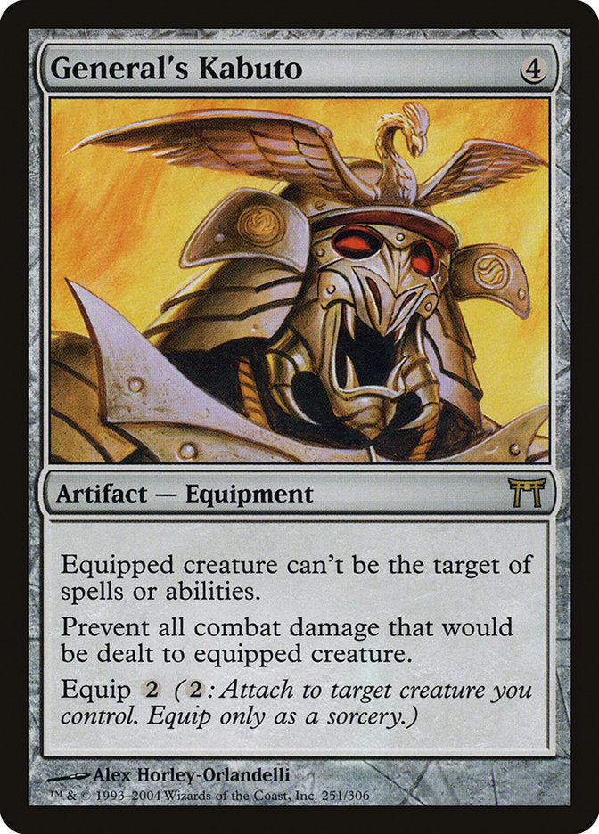 General's Kabuto [Champions of Kamigawa] | Total Play