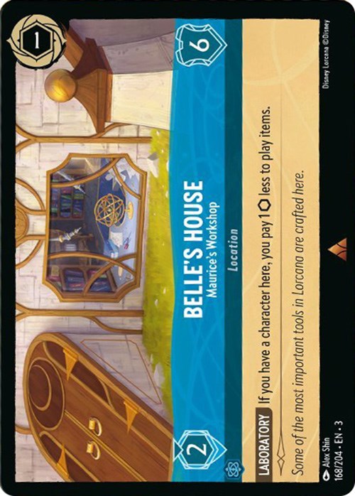 Belle's House - Maurice's Workshop (168/204) [Into the Inklands] | Total Play