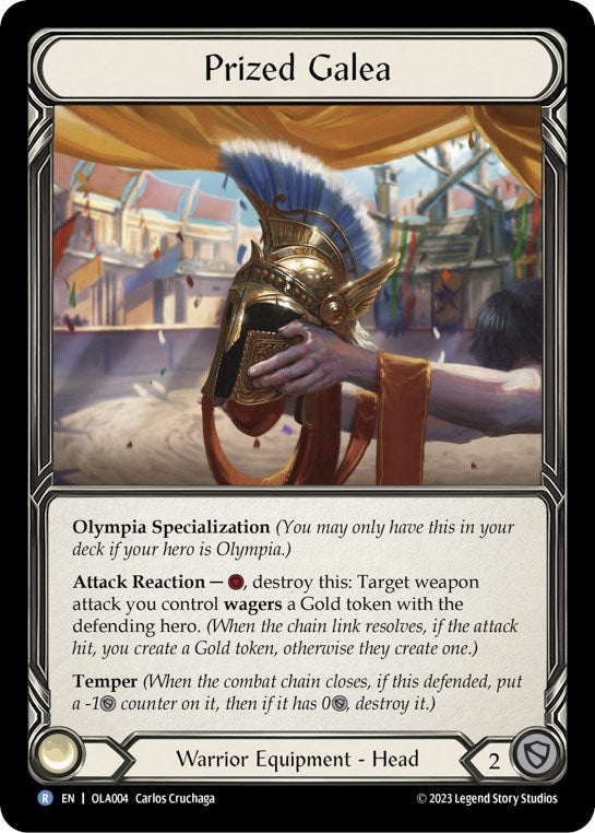 Prized Galea [OLA004] (Heavy Hitters Olympia Blitz Deck) | Total Play