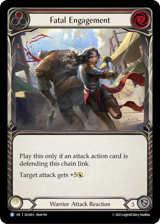 Fatal Engagement (Red) [OLA013] (Heavy Hitters Olympia Blitz Deck) | Total Play